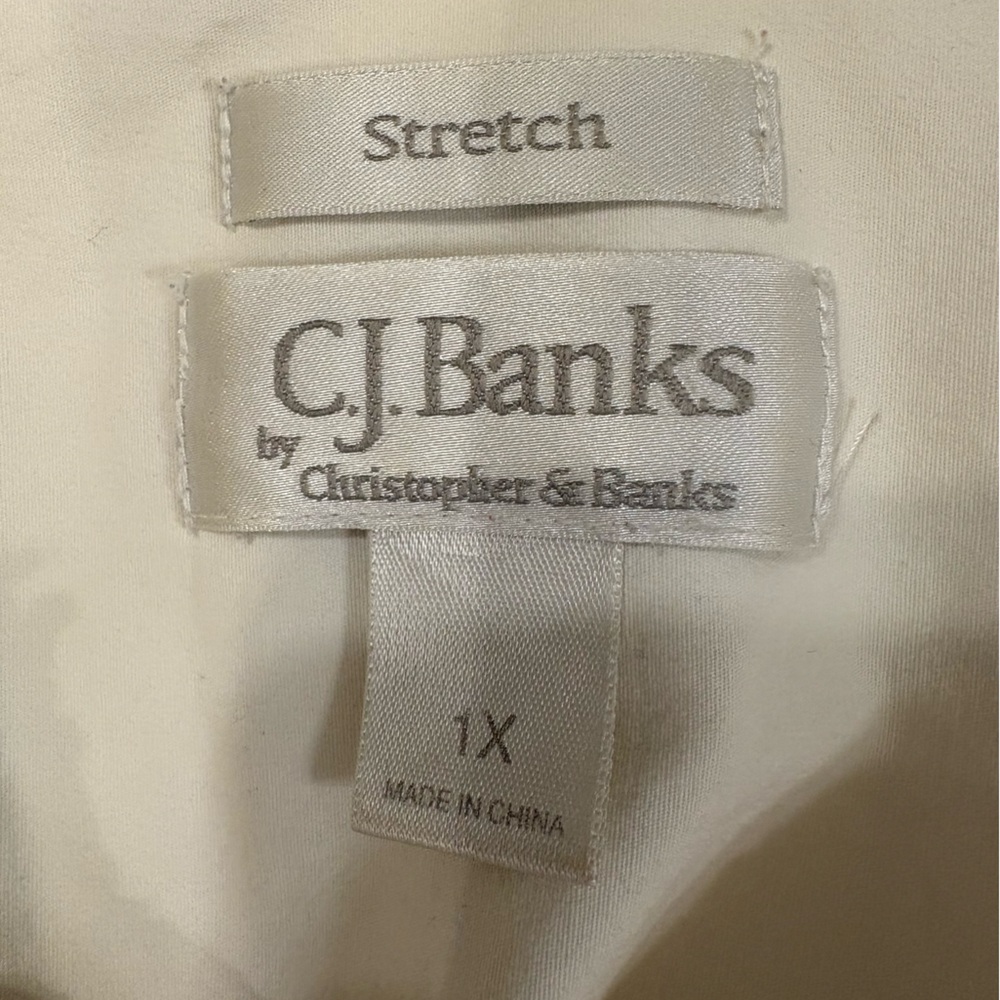 White Button Down Blouse Delicate Whimsical Flora… - image 5